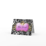 311-Lavish Purple Leopard with Diamonds cards