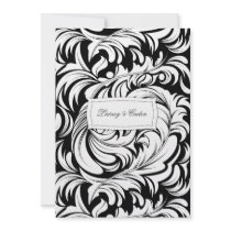 311-Lavishly Lainey Black Invitation by Jill311 311-Lavishly Lainey Black Invitation