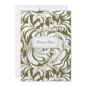 311-Lavishly Lainey Deep Sage Invitation