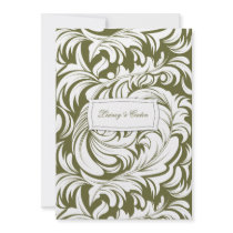 311-Lavishly Lainey Deep Sage Invitation by Jill311 311-Lavishly Lainey Deep Sage Invitation