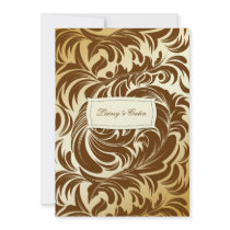 311-Lavishly Lainey Golden Brown Invitation
