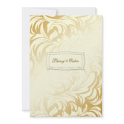 311-Lavishly Lainey Toasted Almond Invitation