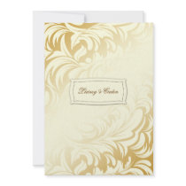 311-Lavishly Lainey Toasted Almond Invitation