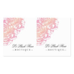 311-Le Plush Fleur - Creamy Pink Business Cards
