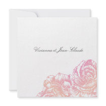 311-Le Plush Fleur - Creamy Pink Invites