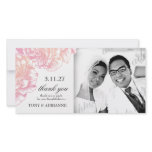 311-Le Plush Fleur - Creamy Pink Thank you Picture Card