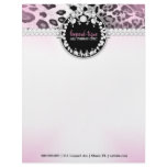 311 Leopard-Tique Pink Fade Letterhead