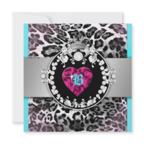 311-Leopard-Tique Queen of Hearts 21 Invite