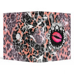 311-Leopard-Tique Wild Sunset Kiss Binder