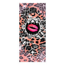 311-Leopard-Tique Wild Sunset Kiss Custom Rack Cards