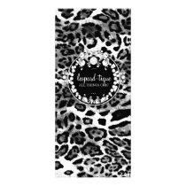 311-Leopard-Tique with Diamonds Full Color Rack Card