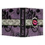 311-Lips n' Lace | Sizzlin Purple Vinyl Binders