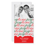 311-Love and Joy Custom Photo Custom Photo Card