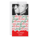 311-Love and Joy Custom Photo Personalized Photo Card