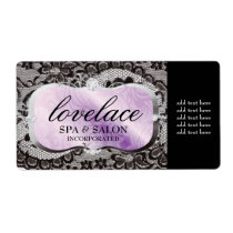 311 Love Lace Lavender Platter labels