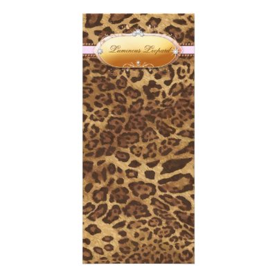 311-Luminous Leopard Rack Card by Jill311
