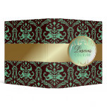 311-Luscious Glow - Teal Vinyl Binders