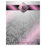 311-Luscious Molasses Monogram Letterhead