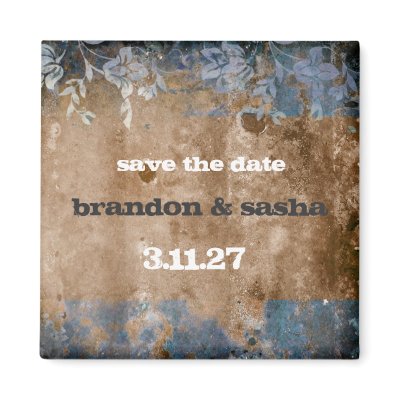 311-Lusciously Rustic Save the Date Refrigerator Magnet by TheGreekCookie