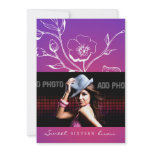 311-Lush Purple Radiance Sweet Sixteen Invites