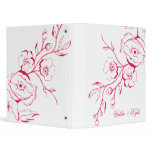 311-Lush Rouge Floral Binder