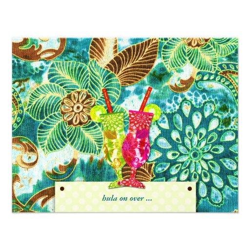 311 Lushious Luau Invitation