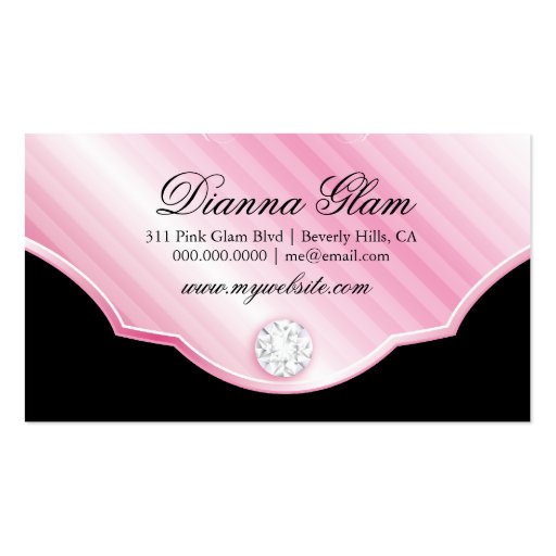 311 Luxury Cakes Business Card Templates (back side)