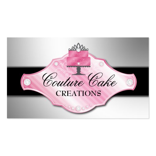 311 Luxury Cakes Business Card Templates (front side)