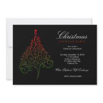 311-Magical Christmas Tree Invite invitations