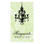 311-MARGARITA ON THE ROCKS VINTAGE DAMASK BUSINESS CARDS
