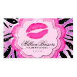 311-Million Kisses | Dotted Zebra | Purple Business Cards