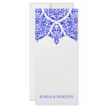 311 Mon Cherie Damask The New Blue Rack Cards