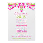 311 Mon Cherie Damask Vibrant Garden Custom Invitation