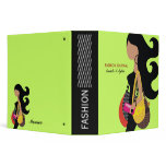 311-Monica High Fashionista Binder Lime