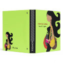 311-Monica High Fashionista Binder Lime binder