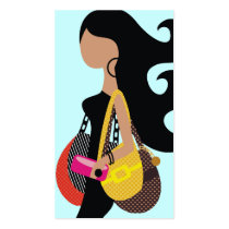 311-Monica High Fashionista Skys the Limit business cards by Jill311 311-Monica High Fashionista Skys the Limit business cards
