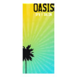 311-Oasis Palm Tree Gift Certifcate | Blue rack cards