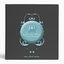 311 Peaceful Spa Delight Binder binders