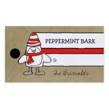 311-Penguin Cutie Hang Tag Business Cards