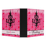 311-Pink & Black Chandelier Binder