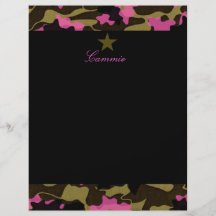 311 PINK CAMO STAR CUSTOM FLYER