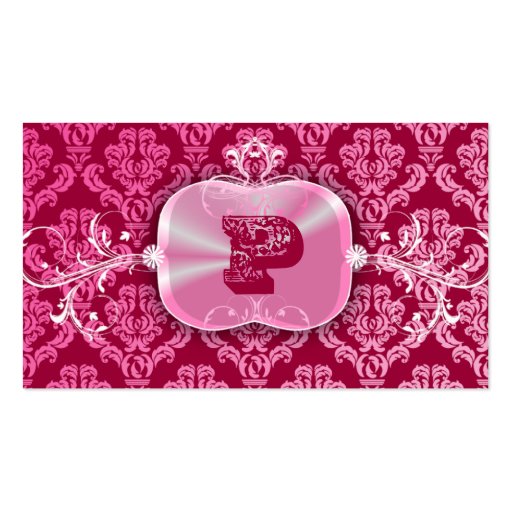 311-Pink Decadence | Pink Rouge Business Card Templates