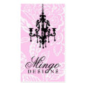 311-PINK FLAMINGO VINTAGE DAMASK business cards by Jill311 311-PINK FLAMINGO VINTAGE DAMASK business cards