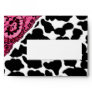 311 Pink Leopard & Lace Envelope