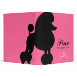 311 Pinx the Poodle Pet Binders