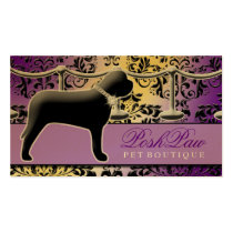 311 Posh Pet Purple business cards