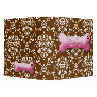 311-Posh Pooch | Chocolate Lab Binder by Jill311
