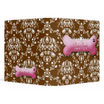 311-Posh Pooch | Chocolate Lab Binder