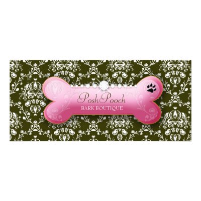 311-Posh Pooch | Mossy Meadow Rack Card by Jill311
