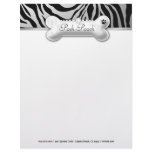 311 Posh Pooch Silver Letterhead Template